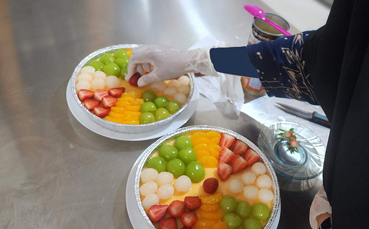 Haifa Homemade Fruits Pudding with Vla